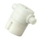 thumbnail image 2 of Entrada lateral de 1/2 pulgada con flotador automático integrado en el interior, control de nivel de agua de plástico PP para tanque de agua solar, torre de piscina (blanco), 2 of 8
