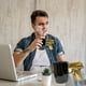 thumbnail image 1 of Taza de cerámica a prueba de trópicos, regalo personalizado de moda, ideal para bebidas frías y calientes., 1 of 6