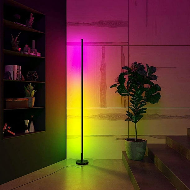 Multi Function Colour Change LED Minimalist Corner Lamp