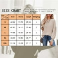 thumbnail image 5 of TEMOFON Womens Long Sleeve Tops sweater shirt Crew Neck Ruffle Lantern Sleeve 2024 fall Casual Loose Smocked Cuffs Blouse T Shirts beige, 5 of 5