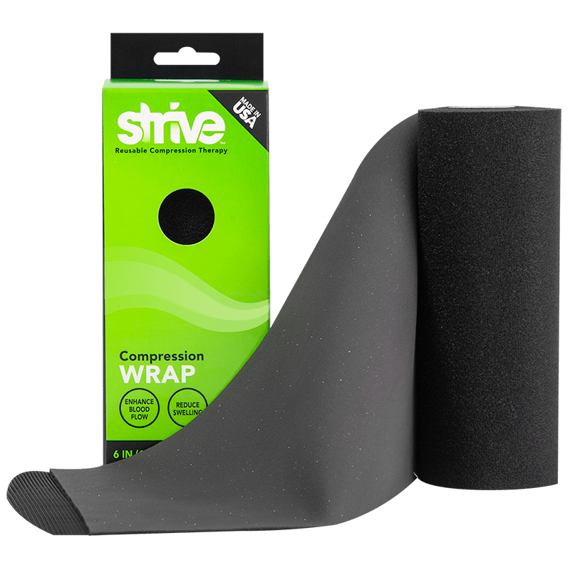 Strive Elastic Compression Therapy Wrap, for Muscle Recovery and Joint