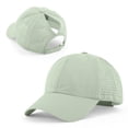 thumbnail image 4 of ATOYSOY Baseball Hats For Women Side Perforated Mesh Ponytail Cutout Womens Hats Running Hat Sun Hats For Women Solid Color Jogging Beach Womens Caps, 4 of 9