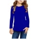 thumbnail image 2 of ShomPort Boys and Girls Clothes Casual Long Sleeve Crew Neck T Shirts Kids Loose Soft Lightweighht Pullover Tops, 2 of 7