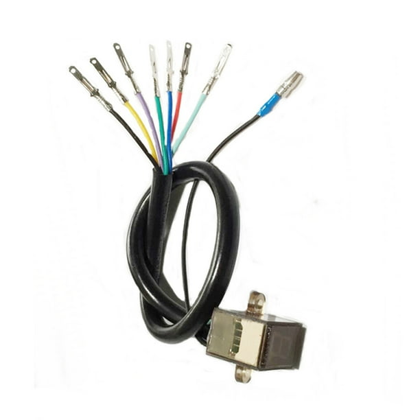 Kenally Indicador Universal de marchas para motocicleta, bicicleta eléctrica, camión, 0-6 velocidades, indicador de velocidad, Sensor de palanca de Accesorios para motos Rojo Kenally VI017552-02B