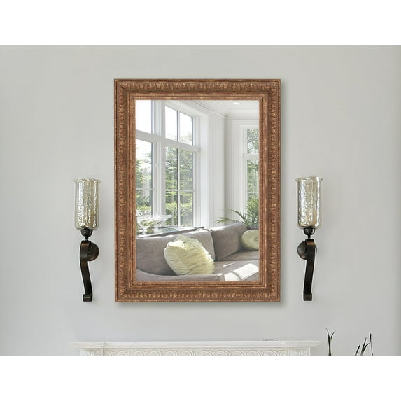 Ishtar Copper Gold Wall Mirror
