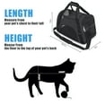 thumbnail image 3 of Cat Carrier Airline Approved Pet Carrier,Soft-Sided Pet Travel Carrier for Cats Dogs Puppy Comfort Portable Foldable Pet Bag,Airline Approved, 3 of 6