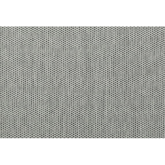 Ahgly Company Indoor Rectangle Contemporary Gray Abstract Area Rugs, 5' x 8'