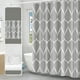 thumbnail image 4 of Cortinas de baño, impermeables, de tela, sin perforaciones, de alta gama, para baño, mampara de ducha, puerta, cortinas de baño, 4 of 6