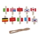 thumbnail image 3 of 10 piezas de pinzas de con bandera nacional, clips para colgar fotografía de papel para, 3 of 9