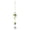 B, variant on Cthrlog Summerween Sunflower Ginkgo Leaf Four Leaf Clover Sun Catcher Pendant Hanging Crystal Decor for Home Window Garden Indoor Outdoor Decoration Natural Light Refractor Gift for Nature Lovers A