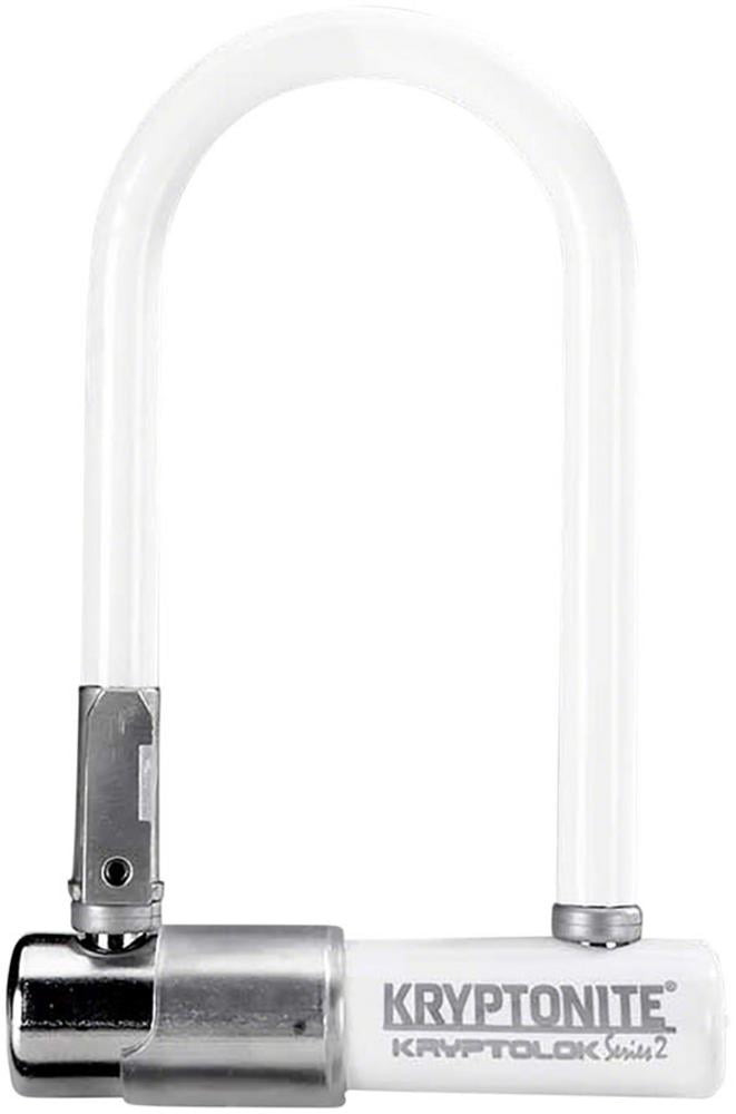 Kryptonite Krypto Series 2 Mini7 ULock 3.25 x 7 Keyed White