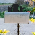 thumbnail image 5 of 1Set Animal Pattern Iron Mailbox Frame with Screws for Mailbox Decoration Accessories Black 15.5x30x0.15cm, 5 of 7