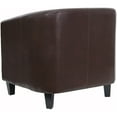 thumbnail image 4 of Flash Furniture Katie Brown LeatherSoft Lounge Chair, 4 of 6