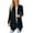 A-Black, variant on KOITHOT Cardigans for Women with Pocketes Long Sleeve Lightweight Casual Draped Front Open Cardigan