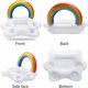 thumbnail image 4 of Soporte para bebidas inflable, bandeja de bar inflable, soporte para bebidas inflable para piscina, boya para spa, soporte para vasos inflable para piscina, soporte flotante inflable, soporte flotante, 4 of 5