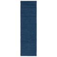 thumbnail image 2 of SAFAVIEH Natura Feride Geometric Runner Rug, Navy Blue, 2'3" x 8' - Scandinavian Design, Navy & Blue, Handmade Wool Blend, Ideal for Living Room, Bedroom, Dining Space, Entryway, Hallway, Kitchen, 2 of 10