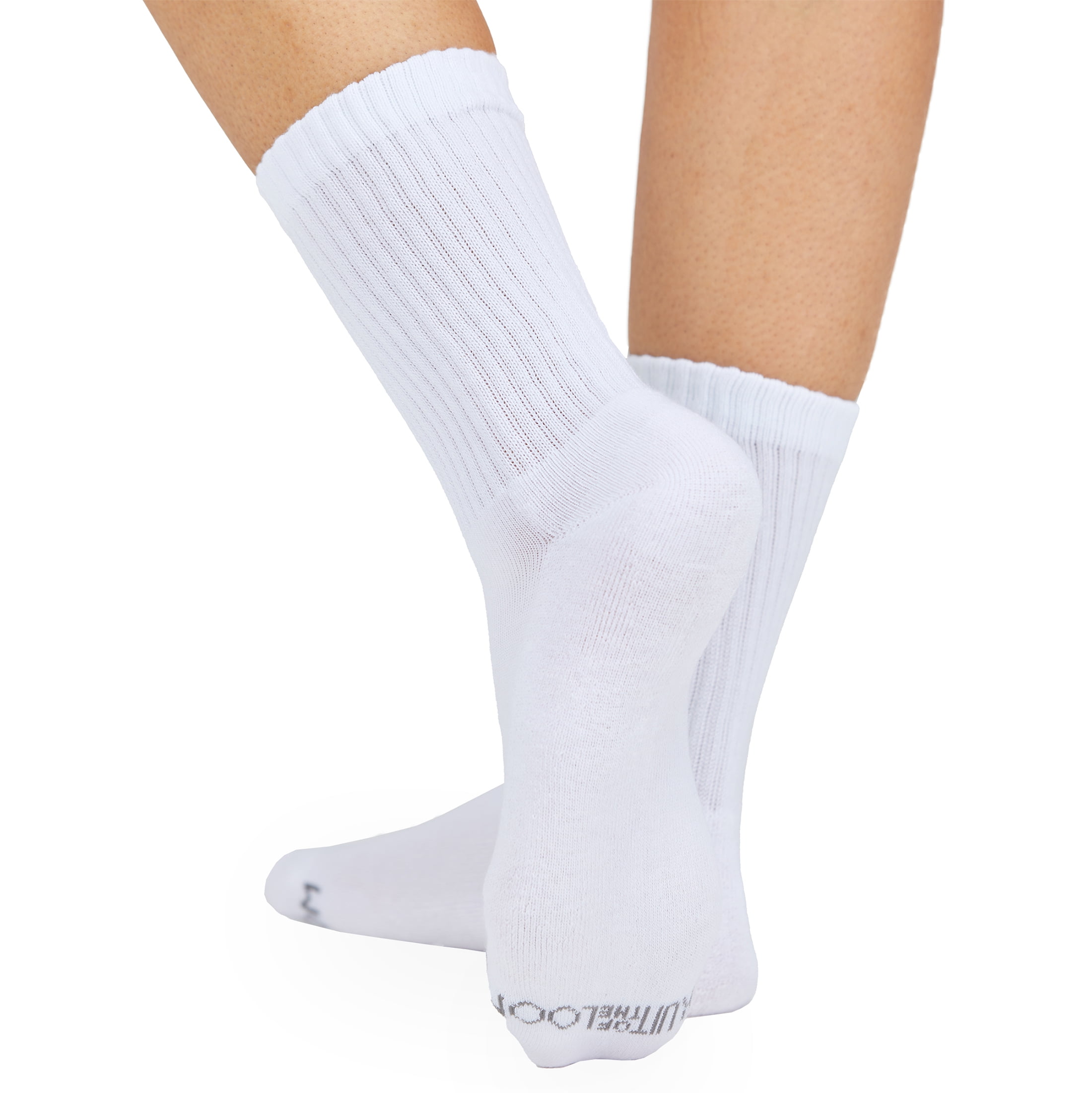 Fruit of the Loom All Day Comfort Women's Socks, Sizes 4-12, 6-Pack
