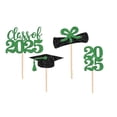 thumbnail image 1 of SXcggal 2025 Graduation Party Decorations Card Slot Inserts For Cupcake Toppers Paper Graduation Design Cake Decorations For Party Supplies And Celebrations Practical Basic Card Slot For Garden, 1 of 7