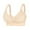 Khaki, variant on Womens Bras Plunge Push Up Bralette Full Coverage No Underwire Bra for Big Busted Women