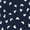 Dark Blue, variant on Women's Contrast Doll Collar Short Sleeves Polka Dots Tops Blouses M Light Purple
