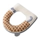 thumbnail image 4 of Funda de asiento de inodoro Funda de cojín para asiento de inodoro, ligera, práctica, lavable, Asientos café, 4 of 9