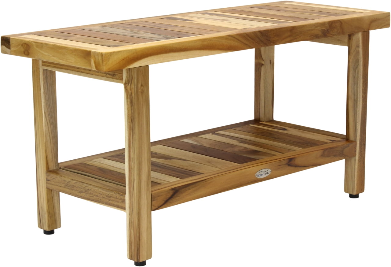teak shower bench walmart