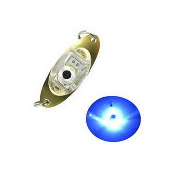 UDIYO Underwater Fishing Light,LED Fishing Lures,Flash Deep Underwater Eye Shape Fish Lure Light