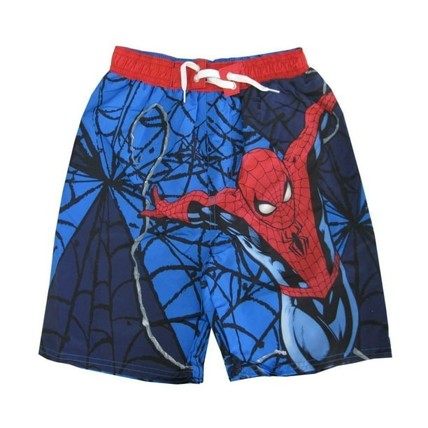 Marvel Marvel Boys Blue Red Navy Spiderman Web Print