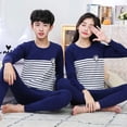 thumbnail image 1 of Pijamas de algodón para niños y niñas, conjunto de ropa de dormir con dibujos de animales de Navidad, otoño e invierno, 2022, 1 of 4