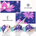 thumbnail image 6 of Lotus Flowers and Dragonfly 20x40" Plush Pillow Case, Zippered Bed Pillow Cover for All Seasons Use, 6 of 9