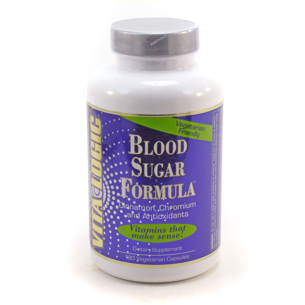 Vita Logic Blood Sugar Formula Cinnamon Chromium & Antioxidants 180 Tablets