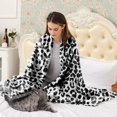 thumbnail image 6 of Leopard Print Throw Blankets, Soft Fleece Cozy Blankets Couch Bed Decor, Warm Lightweight Flannel Blanket for Adults Women 50x60 Inches, 6 of 6