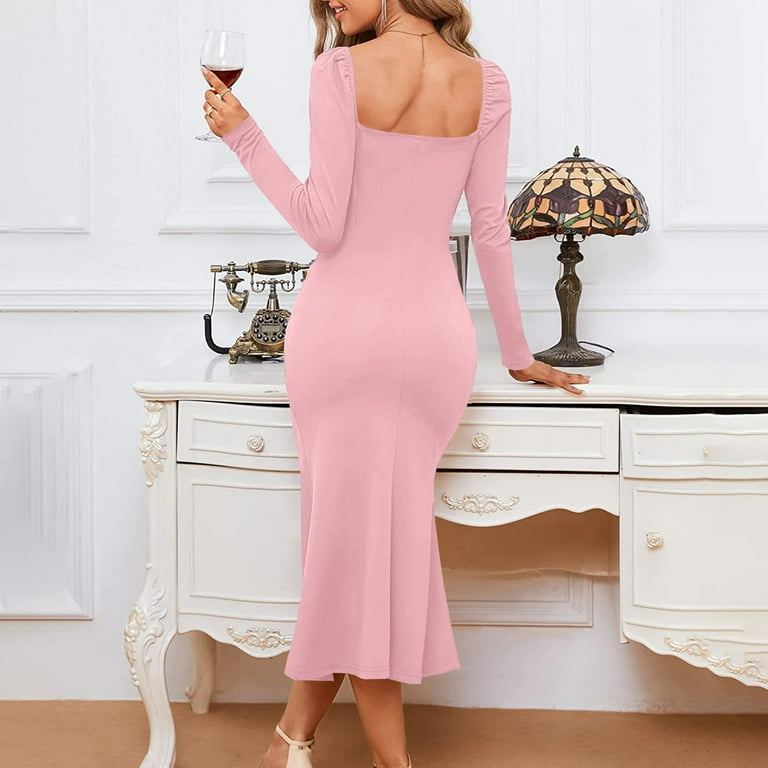 Tight fishtail clearance dress