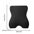 thumbnail image 3 of Summer Savings Violete Car Memory Foam Lumbar Support For Long-term Sedentary Tail Vertebra Decompression Cushion High-end Car Memory Waist Support Lumbar Support Home Cushion, 3 of 9