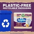 thumbnail image 4 of Royale Velour Recyclable Paper, 9 Mega equal 43 Toilet Paper, 4 of 9