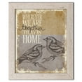 thumbnail image 2 of Gango Home Decor Vintage Together is Home; One 12x16in Art Print in Distressed White Frame, 2 of 4