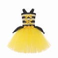 thumbnail image 4 of FAOWME Kids Girls Dress Sleeveless Suspenders Cute Easter Animal Design Comfortable Elegant Mech Tutu Dresses For Stage Performance And Party,Multicolour,8-9 Years, 4 of 8