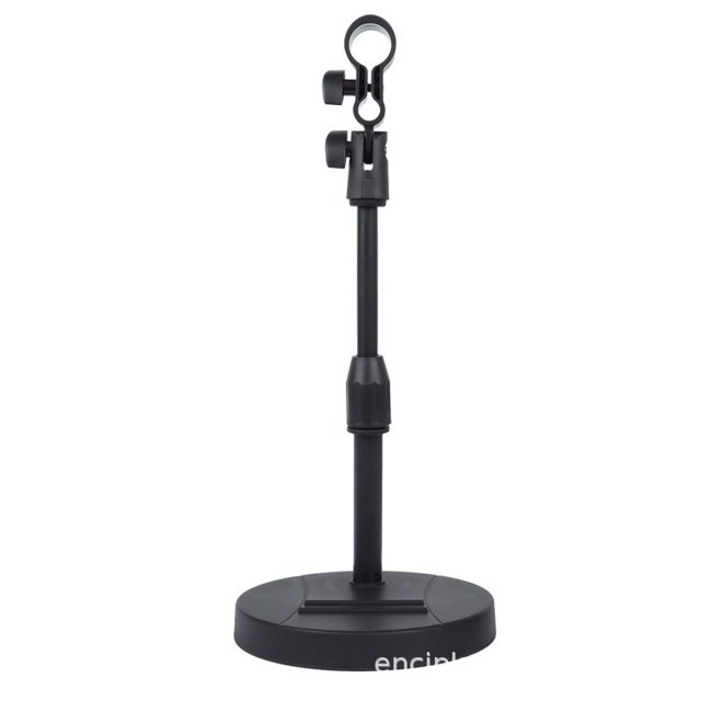 Miangastore Support de Microphone de Bureau Réglable avec Clip Support de Micro de Table Robuste pour Enregistrement Diffusion en Continu Podcast Utilisation Maison Bureaux