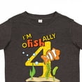 thumbnail image 4 of Inktastic I'm O-fish-ally Four Cute Clownfish Fourth Birthday Boys or Girls Toddler T-Shirt, 4 of 5