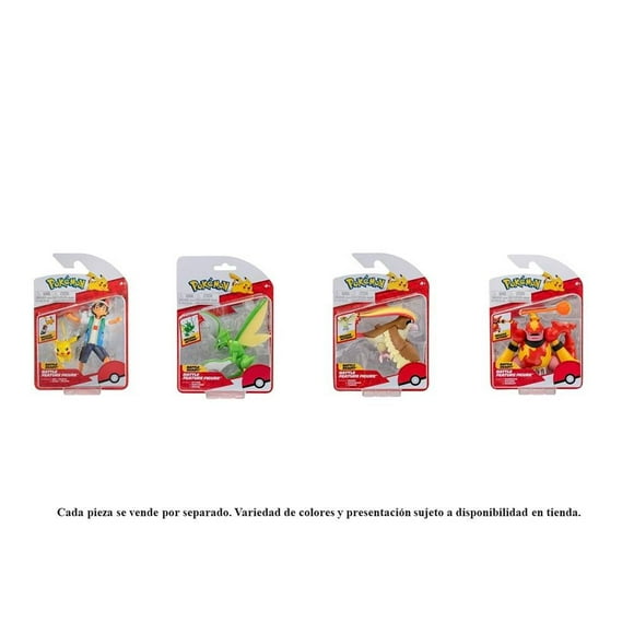 Figura Pokémon Varios Modelos 1 pza