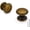 Antique Bronze, variant on 25 Pack Brushed Gold Cabinet Knobs Round Brushed Brass Drawer Knob for Kitchen Cabinets Dresser Matte Gold Drawers Pulls Zinc Hardware Handle