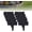 Black, variant on Imitation Stone Garden Fence – 2026 Upgraded No-Dig Interlocking Faux Stone Landscape Edging, 9 Inch Tall Decorative Border with Reinforced Stakes for Flower Bed, Lawn, Path, Yard (Gray,10pcs)