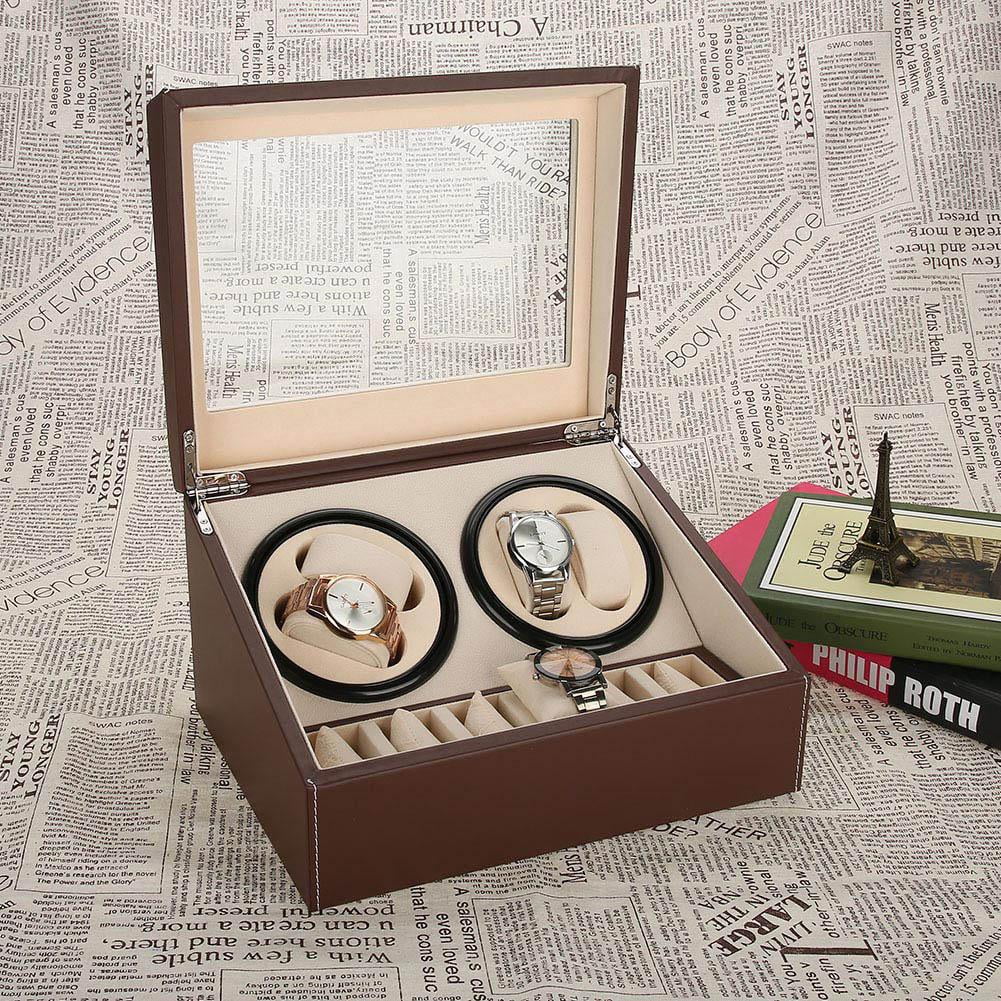 LYUMO LYUMO Watch Winder for 4 Automatic Watches + 6 Grids Watch