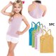 thumbnail image 2 of Odeerbi Camisetas de Las Niñas de 5 Paquetes Camisetas de Algodón Y Espalda Camisetas Bajas Sin Mangas Básicas Suaves, 1-13 Años, 2 of 8