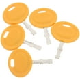 thumbnail image 1 of HONITANO 6Pcs Heavy Duty Lawn Mower Ignition Keys Compatible with Model 9252054A Yellow Spare Parts, 1 of 6