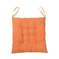 thumbnail image 1 of Diconna Square Seat Cushion Soft Elastic Chair Pads with Ties for Home, 1 of 5