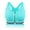 Green, variant on Women's High Support Racerback Sports Bra， Athletic Tops with Removable Pads for Running Jogging Yoga