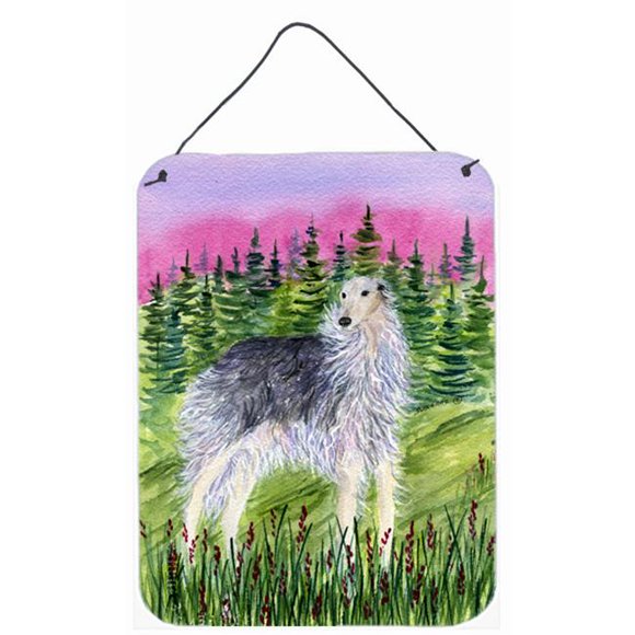 12 x 16 in. Borzoi Aluminum Metal Wall & Door Hanging Prints