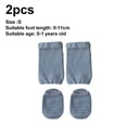 thumbnail image 2 of 2 pares de rodilleras antideslizantes para bebé y calcetines antideslizantes para bebé, unisex, 2 of 5