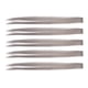 thumbnail image 2 of 5 extensiones de cabello liso con clip, color brillante, 21,65 pulgadas, para cosplay y fiesta, color gris., 2 of 14